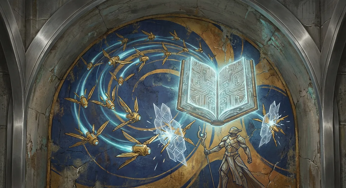 Illustration for DfE #2: The Nerfing, the Swarm, and 341 Reasons to Read the Code