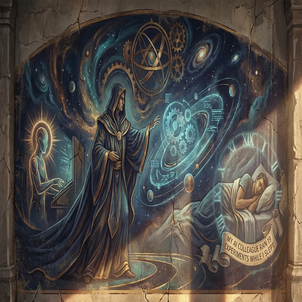 AI running autonomous experiments in a cosmic laboratory