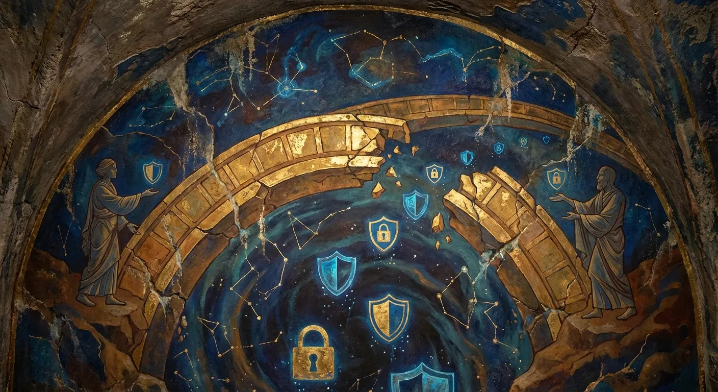 Illustration for Security Is the Chasm