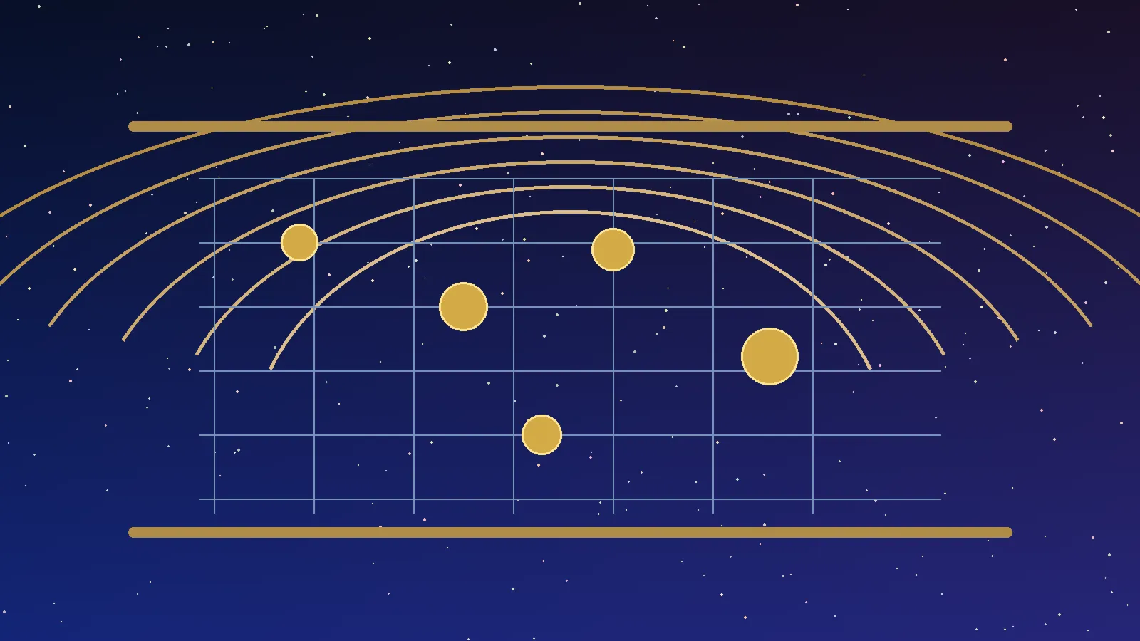 A cosmic operations registry coordinating many blog publishing routes across an AI system.